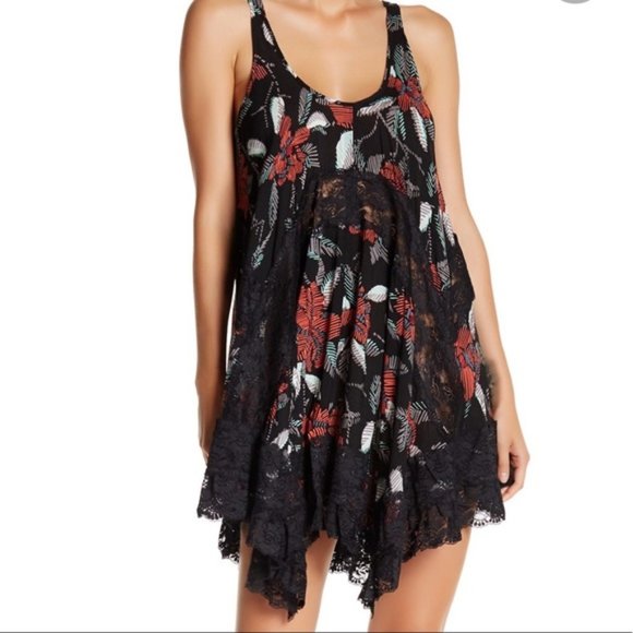 Free People Tops - NWOT Free People She Swings Slip Dress B22